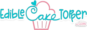 Edible cake topper